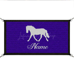 Lofaris Custom Name Logo Printing Horse Stall Guard
