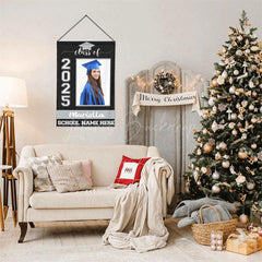 Lofaris Custom Photo Graduation Garden Flag for Celebration