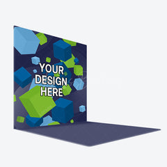 Lofaris Custom Photo L-shape Enclosure Backdrop Display for Event