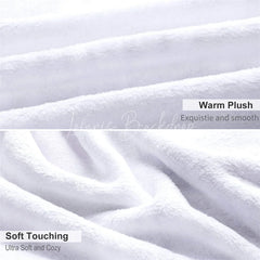 Lofaris Custom Photo Pet Blanket with Your Cat’s Face Repeating Pattern Paws Funny Novelty Gift for Cat Lovers