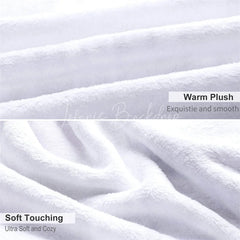 Lofaris Custom Photo Pet Blanket with Your Dog’s Face Personalized Bernese Mountain Dog Pattern Funny Gift for Lovers