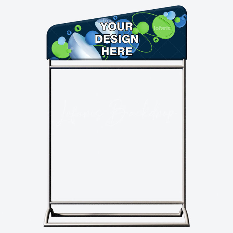 Lofaris Custom Printing Cloth Hanging Display Aluminium Stand