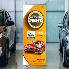 Lofaris Custom Printing Double Sided Lt Banner Stands For Event