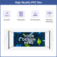 Lofaris Custom Printing Ez-Post Banner Stand For Trade Show