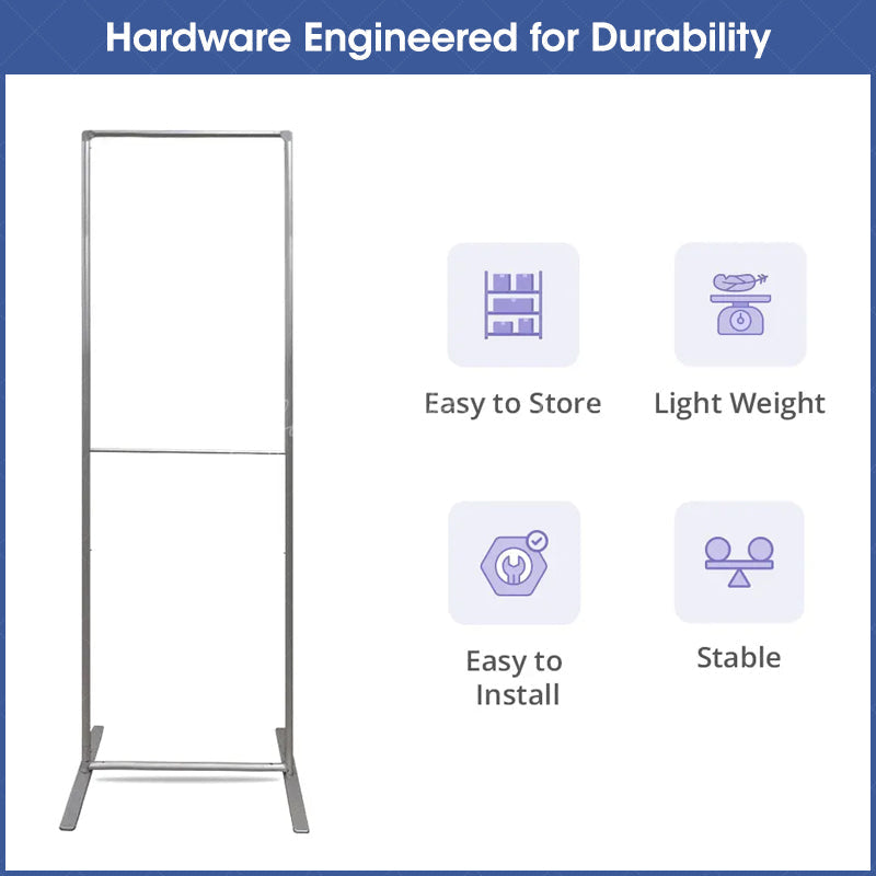 Lofaris Custom Printing Fabric Display Stand For Trade Show
