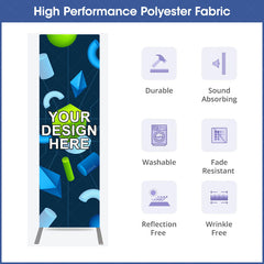Lofaris Custom Printing Fabric Display Stand For Trade Show
