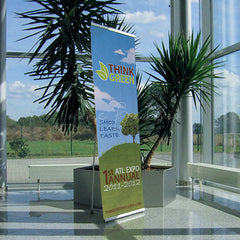 Lofaris Custom Printing L Banner Stand for Trade Show