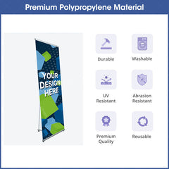 Lofaris Custom Printing L Banner Stand for Trade Show