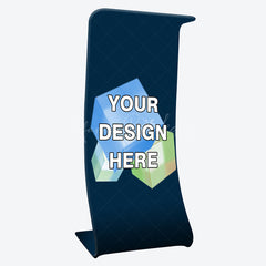 Lofaris Custom Printing Snake D Fabric Display Stand For Trade Show