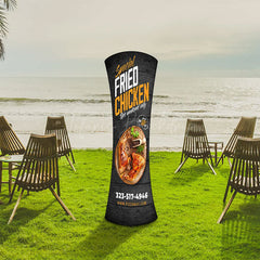 Lofaris Custom Printing Tower A Fabric Display Stand For Trade Show