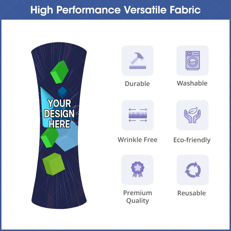 Lofaris Custom Printing Tower A Fabric Display Stand For Trade Show