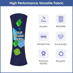 Lofaris Custom Printing Tower A Fabric Display Stand For Trade Show