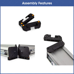 Lofaris Custom Printing Trade Shower Triple Banner Display