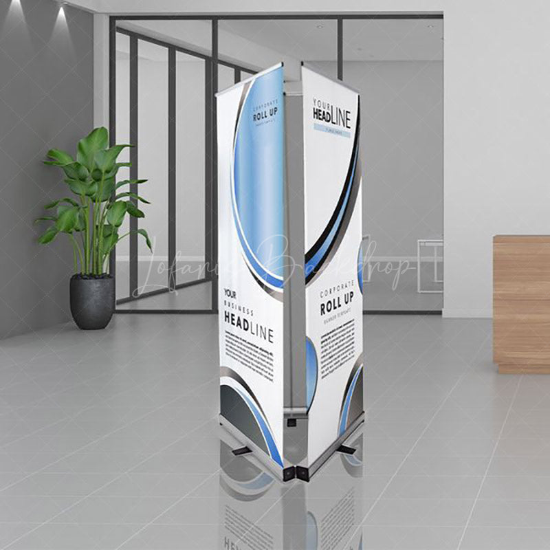 Lofaris Custom Printing Trade Shower Triple Banner Display