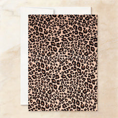 Lofaris Custom Set of 20 Leopard Print Birthday Party Invitation Red Ribbon Bows Personalized Animal Celebration Card