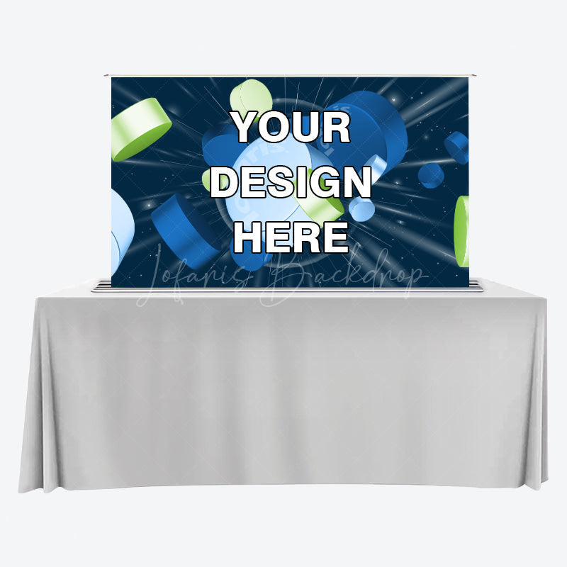 Lofaris Custom Silverstep Tabletop 60in Retractable Banner Stand