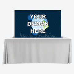 Lofaris Custom Silverstep Tabletop 60in Retractable Banner Stand