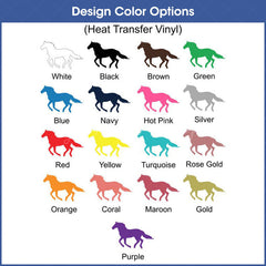 Lofaris Custom Text Color Stable Logo Horse Stall Guard