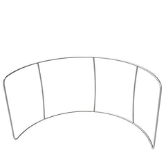 Lofaris Custom Text Exhibit 10FT Semi Circle Backdrop