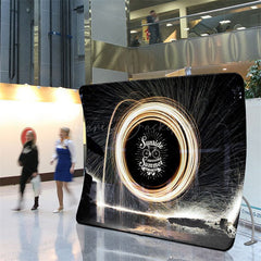 Lofaris Custom U Shaped Curve Tension Fabric Backdrop