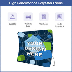 Lofaris Custom U Shaped Curve Tension Fabric Backdrop