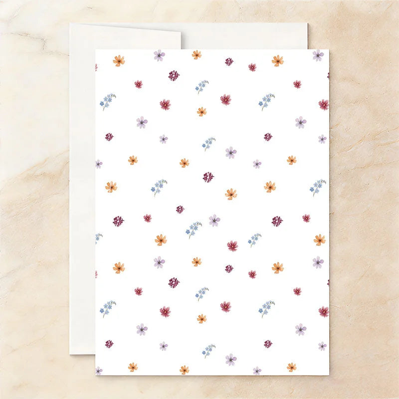 Lofaris Custom Watercolor Set of 20 Wildflower Bridal Shower Invitation Elegant Floral Garden Party Design