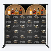 Lofaris Custom Wine Cabinet Step And Repeat Birthday Backdrop