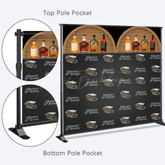 Lofaris Custom Wine Cabinet Step And Repeat Birthday Backdrop