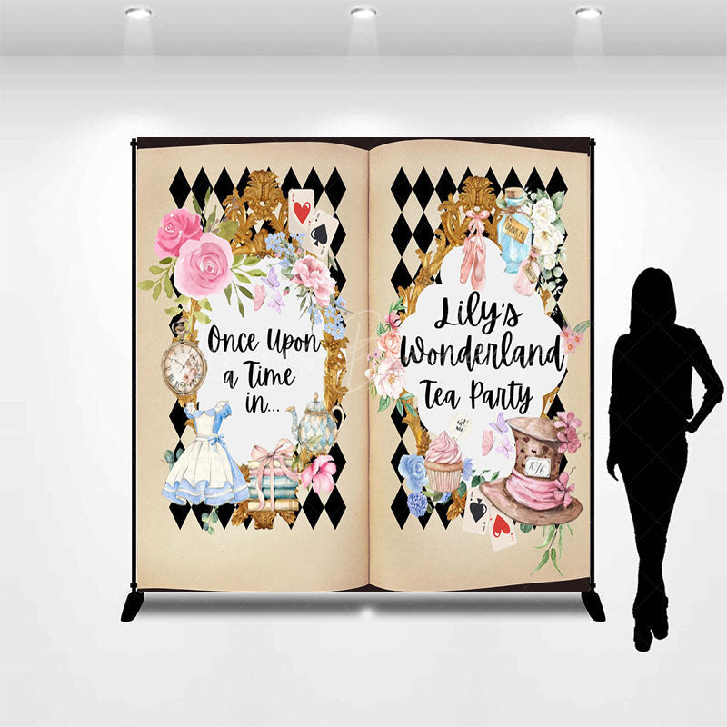 Lofaris Custom Wonderland Eea Party Photo Birthday Backdrop