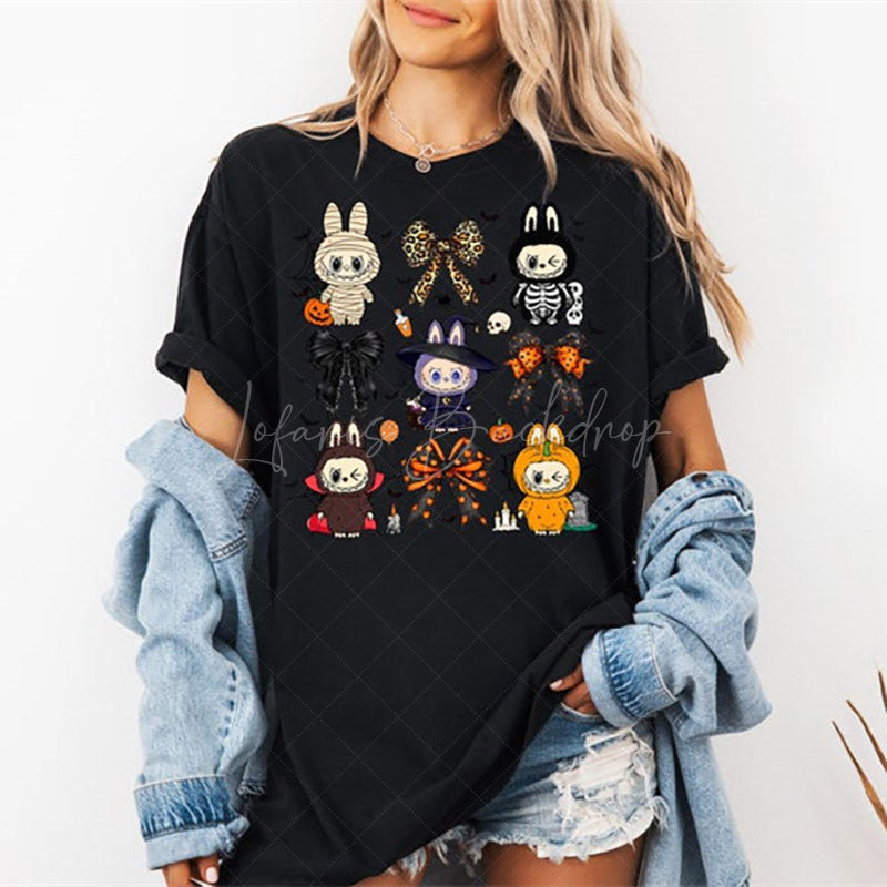 Lofaris Cute La Bubu Halloween Cartoon Tshirts