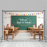 Lofaris Cute Welcome Back To School Classroom Photo Backdrop