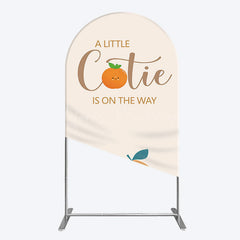 Lofaris Cutie On The Way Baby Shower Party Arch Backdrop