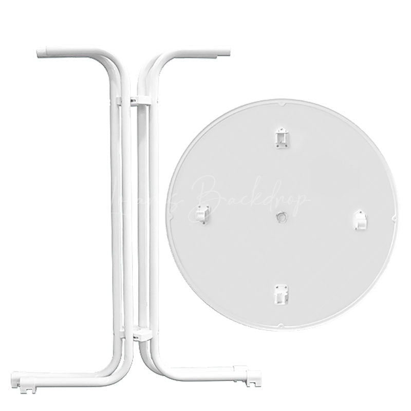 Lofaris Cylinder Cocktail Table With Custom Fitted Cover