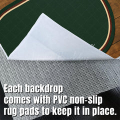 Lofaris Dark Green Carpet Fabric Floor Backdrop For Photo