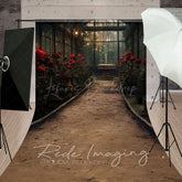 Lofaris Dark Indoor Lovely Greenhouse Window Sweep Backdrop