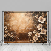 Lofaris Dark Tones Oil Painted Floral Photography Backdrop