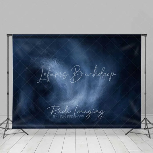 Lofaris Deep Blue Swirling Ocean Vortex Backdrop Abstract Galaxy Texture Photography Background Modern Decor