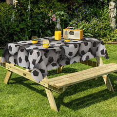 Lofaris Dense Football Print Sport Rectangular Tablecloth