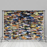 Lofaris Disorderly Graffiti Combination Photography Backdrop