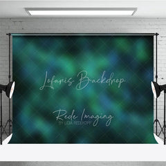 Lofaris Dreamy Abstract Green and Blue Bokeh Photography Backdrop Ethereal Forest Theme for Photo Studio Portraits