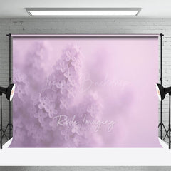 Lofaris Dreamy Floral Light Violet Lovely Photo Backdrop