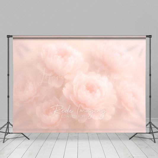 Lofaris Dreamy Floral Scene Sweet Wedding Photo Backdrop