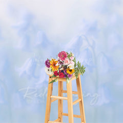 Lofaris Dreamy Purple Bell Flowers Lovely Photo Backdrop