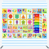 Lofaris Educational Colorful Alphabet Pillow Case Backdrop