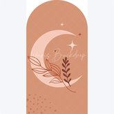 Lofaris Eid Mubarak Crescent Moon Arch Backdrop Islamic Star and Lantern Holiday Ramadan al-Fitr Festival Photo Booth Decor