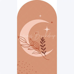 Lofaris Eid Mubarak Crescent Moon Arch Backdrop Islamic Star and Lantern Holiday Ramadan al-Fitr Festival Photo Booth Decor