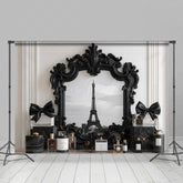 Lofaris Eiffel Tower Retro Luxury Perfume Photo Backdrop