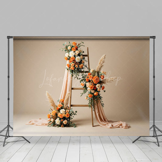 Lofaris Elegant Boho Floral Fresh Sweet Wedding Backdrop