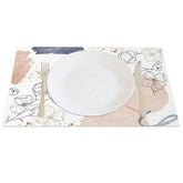 Lofaris Elegant Boho Sweet Color Spring Set of 4 Placemats