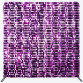 Lofaris Elegant Purple Sequins Glitter Pillow Cover Backdrop